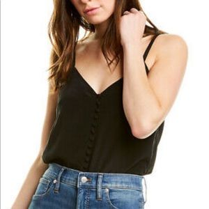 Madewell Button Down silk Cami Tank